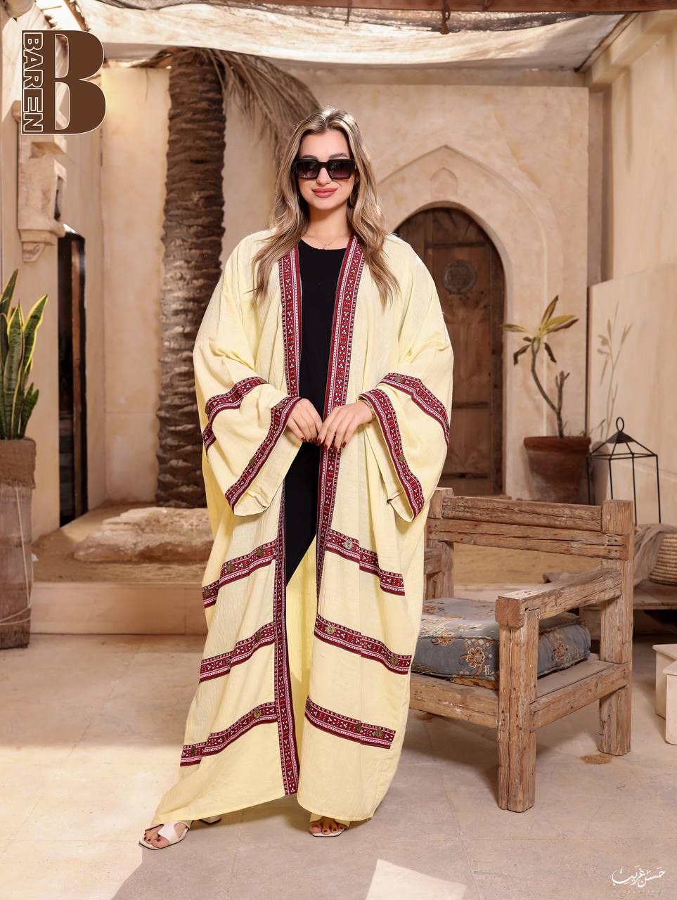 عباية مطرزة هاندميد