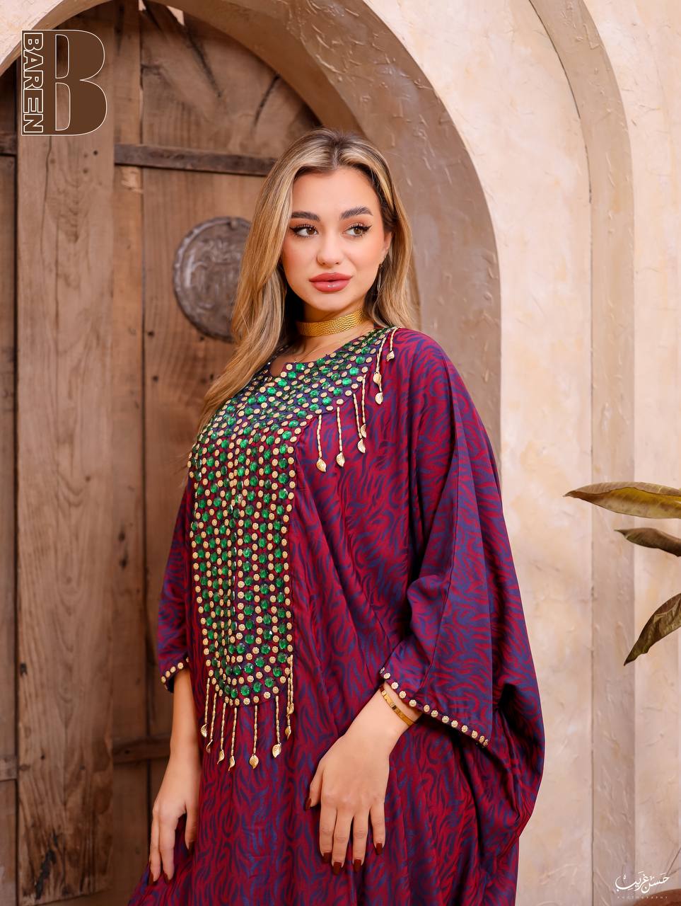 عباية شـغل إيد مـلـونـة