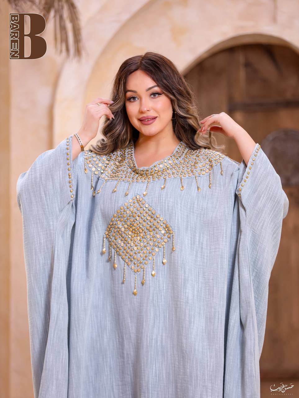 عباية الأصداف اليدوية