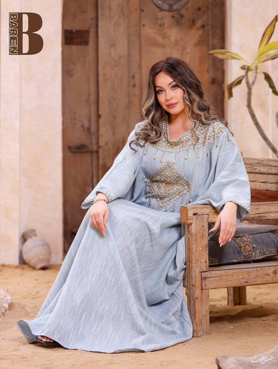 عباية الأصداف اليدوية