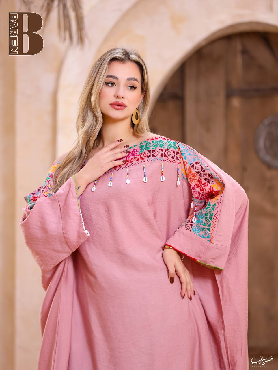 عباية نـقـش يـدوي