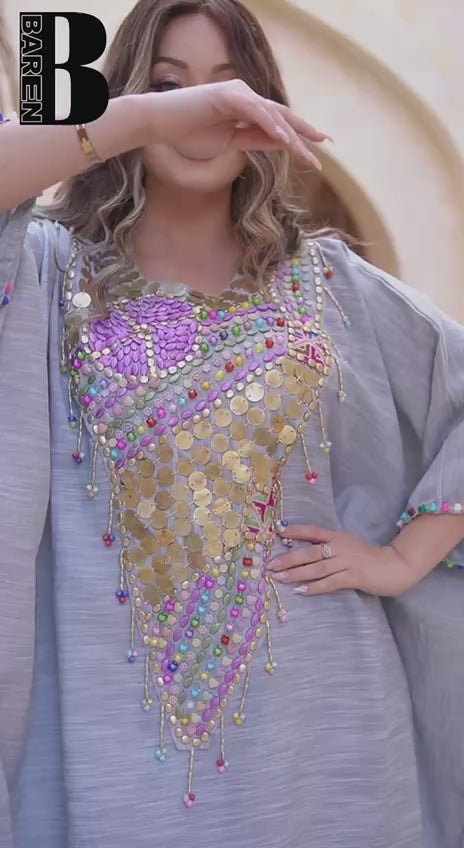 بشت نـيـلي يـدوي