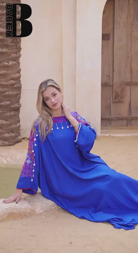 عباية نـقـش يـدوي